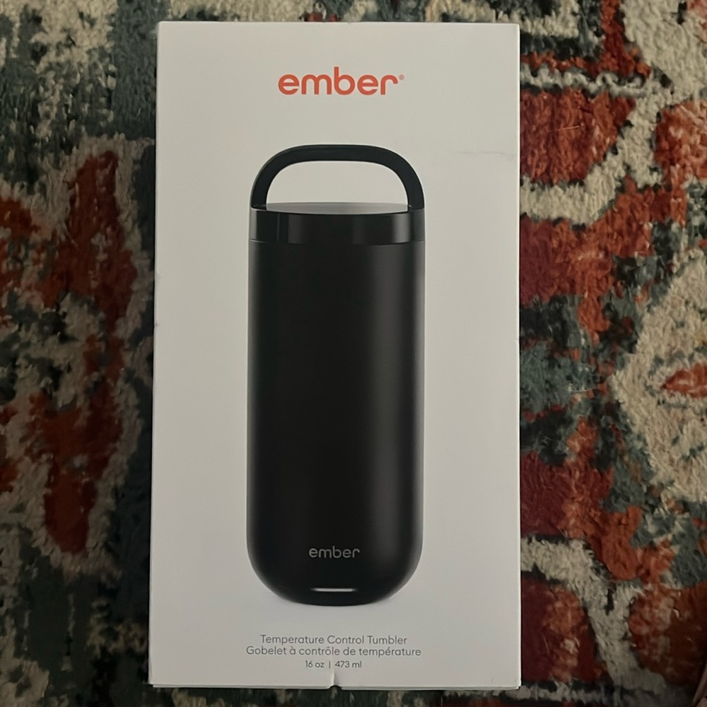 Brand new never used Ember Temp Control Tumbler